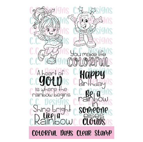 Colorful Day Clear Stamp Set